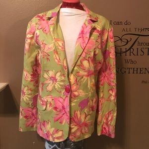 SUSAN GRAVER Tropical Blazer